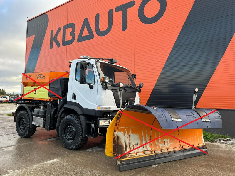 Mercedes-Benz UNIMOG U 20 4x4 SOLD WITHOUT SNOW PLOW & SPREADER ! TIPPER BOX ONLY ! - Самосвал камион: снимка 2 Mercedes-Benz UNIMOG U 20 4x4 SOLD WITHOUT SNOW PLOW & SPREADER ! TIPPER BOX ONLY ! - Самосвал камион: снимка 2