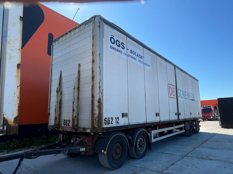 Närko D4HP13A19 BOX L=12236 mm - Затворена каросерия ремарке: снимка 1 Närko D4HP13A19 BOX L=12236 mm - Затворена каросерия ремарке: снимка 1