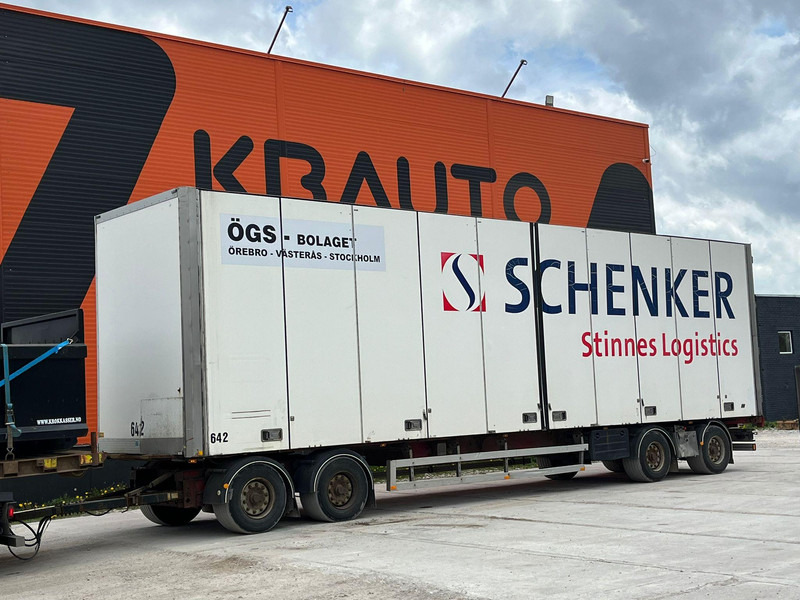 Närko D4ZB13L61 BOX L=12400 mm - Затворена каросерия ремарке: снимка 1 Närko D4ZB13L61 BOX L=12400 mm - Затворена каросерия ремарке: снимка 1