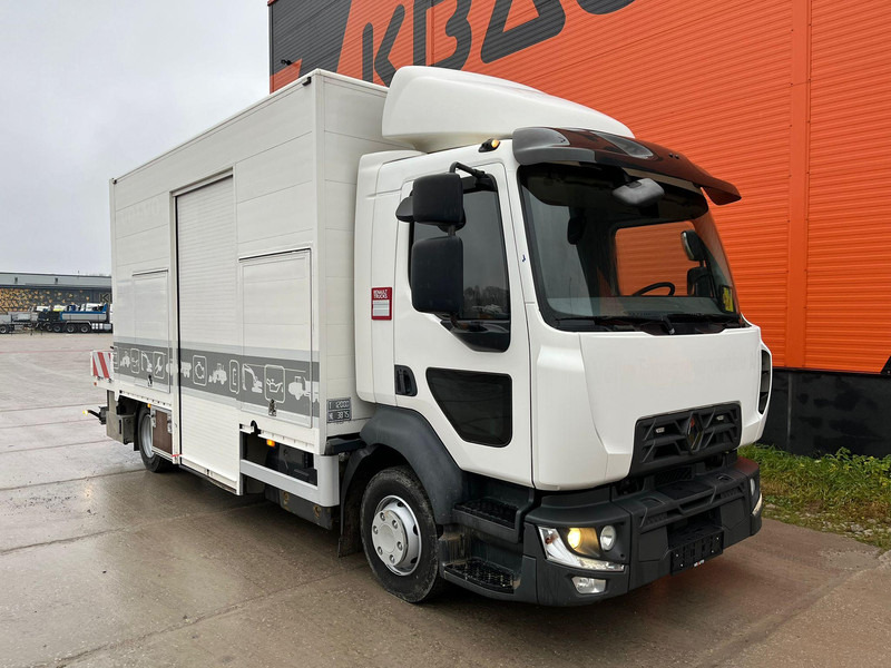 Renault D12 4x2 WORKSHOP ON WHEELS / FASSI M30A.13 / BOX L=4459 mm - Камион фургон: снимка 3 Renault D12 4x2 WORKSHOP ON WHEELS / FASSI M30A.13 / BOX L=4459 mm - Камион фургон: снимка 3