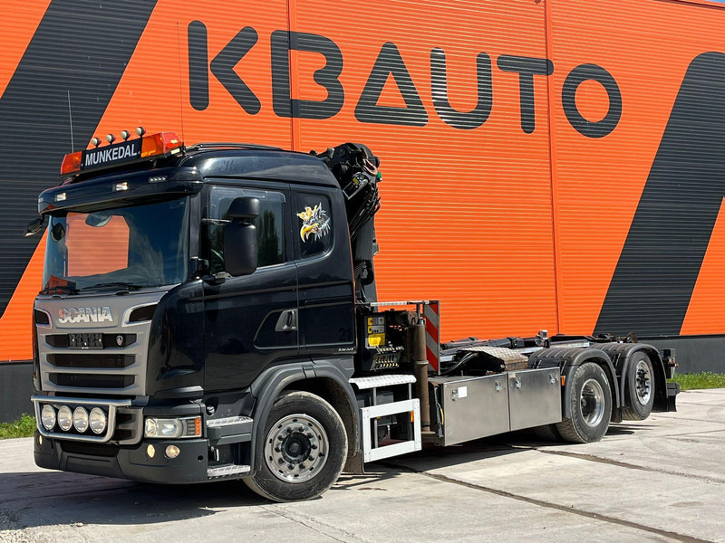 Scania G 440 6x2*4 PK22002 + JIB / PALFINGER 20 ton / L=5000 mm - Мултилифт с кука камион, Камион с кран: снимка 2 Scania G 440 6x2*4 PK22002 + JIB / PALFINGER 20 ton / L=5000 mm - Мултилифт с кука камион, Камион с кран: снимка 2