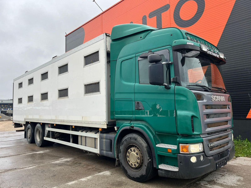 Scania G 480 6x2*4 BOX L=9212 mm / COOLANT LEAKAGE ON 3 RD CYLINDER - За превоз на животни камион: снимка 4 Scania G 480 6x2*4 BOX L=9212 mm / COOLANT LEAKAGE ON 3 RD CYLINDER - За превоз на животни камион: снимка 4