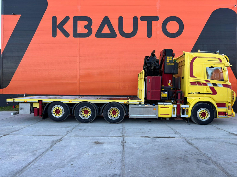 Scania G 490 8x4*4 PK 65002 SH / JIB CONNECTION / PLATFORM L=6301-7499 mm - Бордови камион, Камион с кран: снимка 5 Scania G 490 8x4*4 PK 65002 SH / JIB CONNECTION / PLATFORM L=6301-7499 mm - Бордови камион, Камион с кран: снимка 5