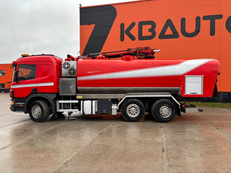 Каналопочистваща машина Scania P 124 6x2*4 KORP&SON / TANK 8000 l / VACUUM Wittig RFW260 / PRESSURE Uraca DK716 140 bar / 400 l/min: снимка 8 Каналопочистваща машина Scania P 124 6x2*4 KORP&SON / TANK 8000 l / VACUUM Wittig RFW260 / PRESSURE Uraca DK716 140 bar / 400 l/min: снимка 8