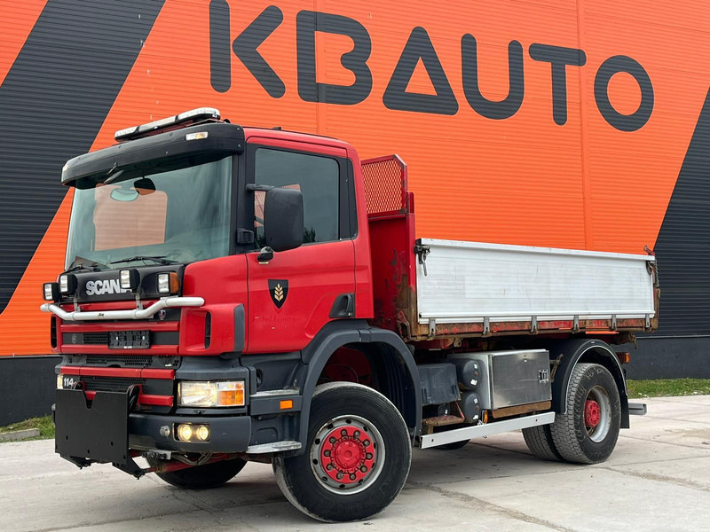 Scania P 340 4x4 FULL STEEL / BOX L=4406 mm - Самосвал камион: снимка 1 Scania P 340 4x4 FULL STEEL / BOX L=4406 mm - Самосвал камион: снимка 1