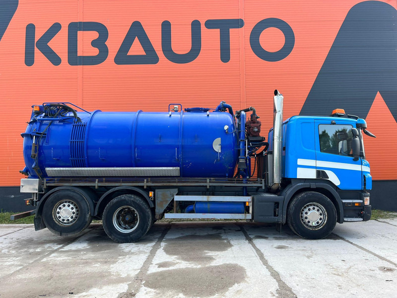 Scania P 420 6x2*4 ADR TANK INTERCONSULT 14230 l / VACUUM Pagani MEC 8000 year 2017 - Каналопочистваща машина: снимка 4 Scania P 420 6x2*4 ADR TANK INTERCONSULT 14230 l / VACUUM Pagani MEC 8000 year 2017 - Каналопочистваща машина: снимка 4