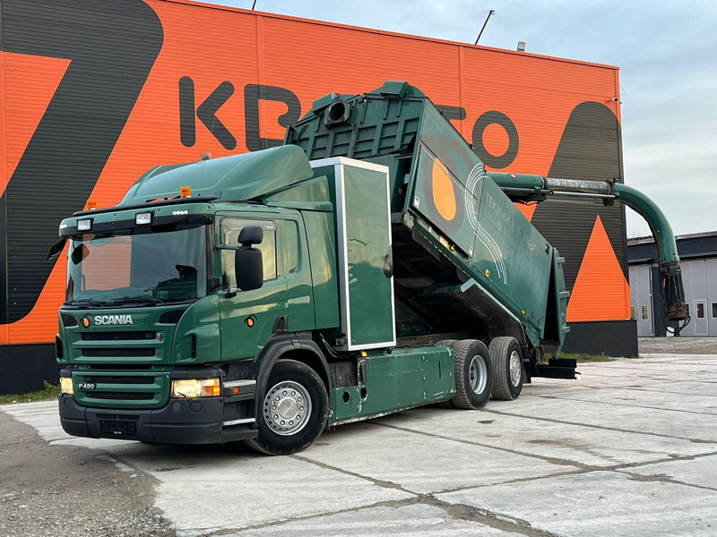 Scania P 420 6x2*4 DISAB EN VAC 12,5 m3 - Каналопочистваща машина: снимка 2 Scania P 420 6x2*4 DISAB EN VAC 12,5 m3 - Каналопочистваща машина: снимка 2