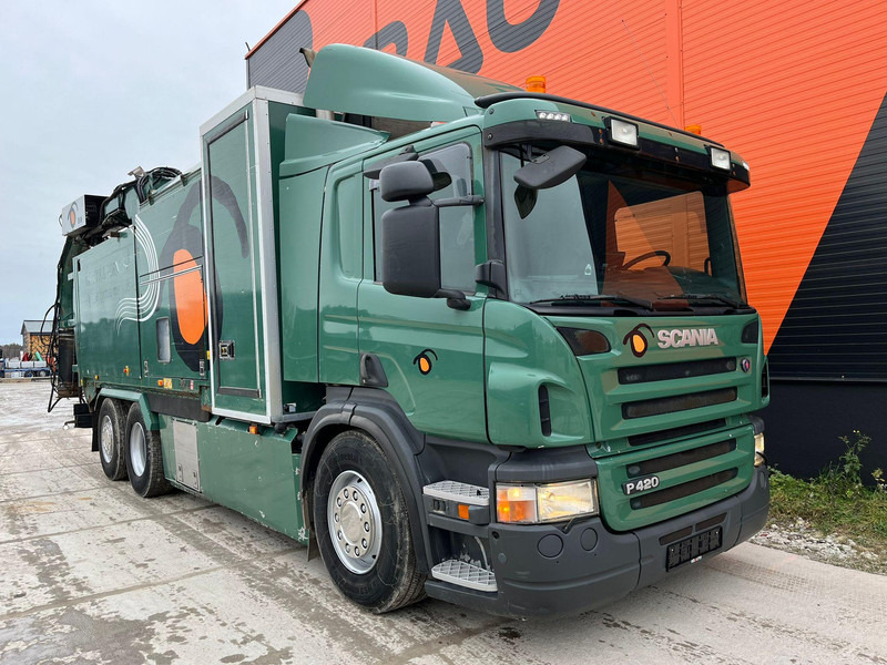 Scania P 420 6x2*4 DISAB EN VAC 12,5 m3 - Каналопочистваща машина: снимка 4 Scania P 420 6x2*4 DISAB EN VAC 12,5 m3 - Каналопочистваща машина: снимка 4