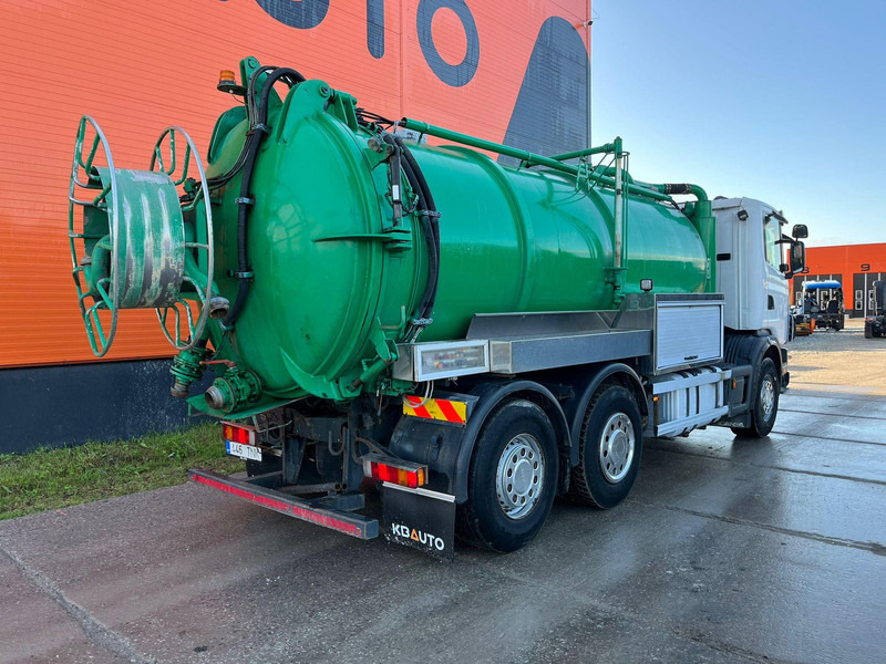 Scania R 124 6x2*4 TANK 1500 I + 13000 l / VACUUM Moro PM200 year 2015 / PRESSURE Pratissoli 500 bar / 200 l/min - Каналопочистваща машина: снимка 4 Scania R 124 6x2*4 TANK 1500 I + 13000 l / VACUUM Moro PM200 year 2015 / PRESSURE Pratissoli 500 bar / 200 l/min - Каналопочистваща машина: снимка 4