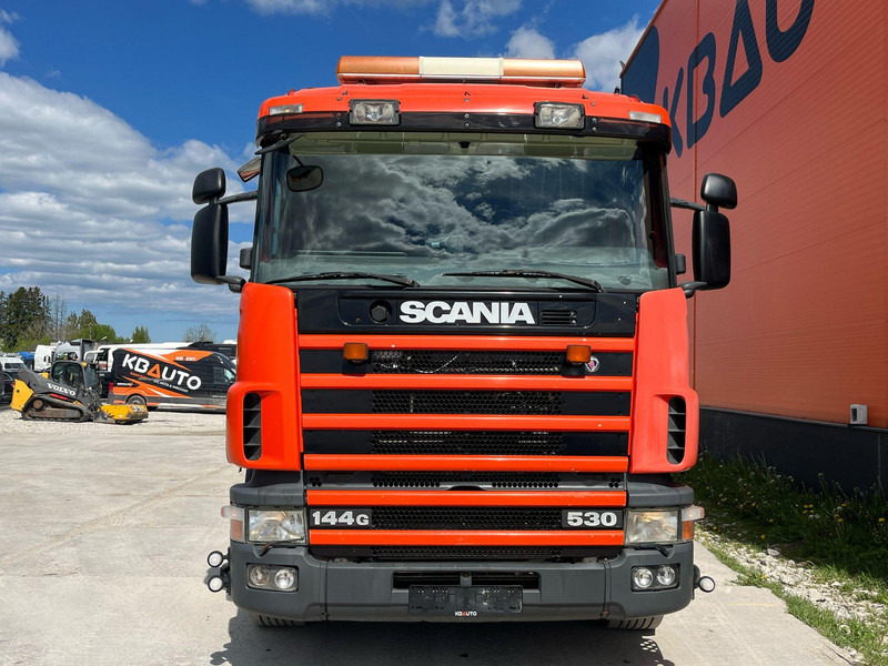 Scania R 144 8x2/4 HIAB 211EP-5 YEAR 2008 / HOOK LIFT L=5400 mm - Мултилифт с кука камион, Камион с кран: снимка 3 Scania R 144 8x2/4 HIAB 211EP-5 YEAR 2008 / HOOK LIFT L=5400 mm - Мултилифт с кука камион, Камион с кран: снимка 3