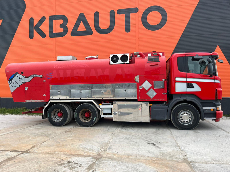 Scania R 420 6x2 ADR / FULL STEEL / TANK 9500 l - Камион цистерна: снимка 5 Scania R 420 6x2 ADR / FULL STEEL / TANK 9500 l - Камион цистерна: снимка 5