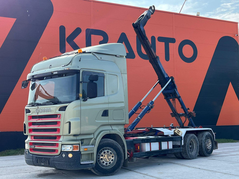 Scania R 420 6x2 PALFINGER T 20 ton / L=5450 mm / RETARDER - Мултилифт с кука камион: снимка 2 Scania R 420 6x2 PALFINGER T 20 ton / L=5450 mm / RETARDER - Мултилифт с кука камион: снимка 2