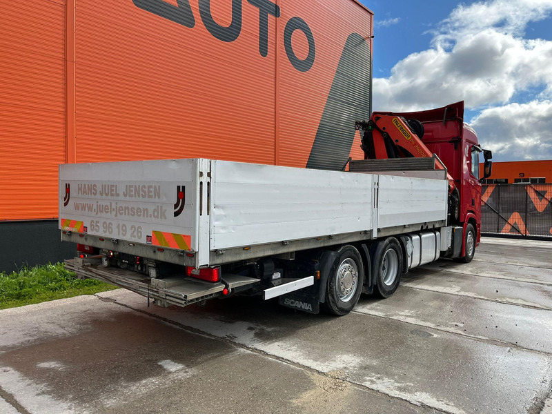 Бордови камион, Камион с кран Scania R 450 6x2*4 PK 26002 / PLATFORM L=6482 mm: снимка 6