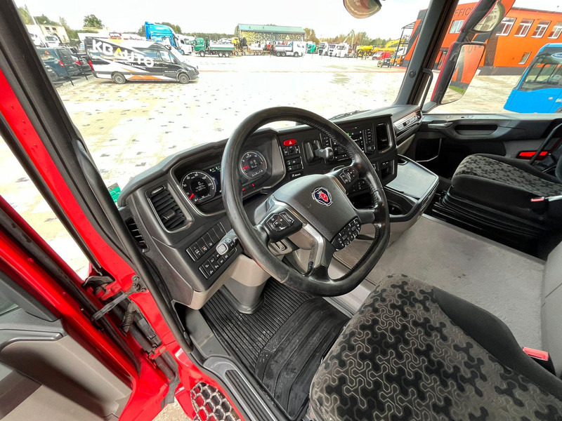 Бордови камион, Камион с кран Scania R 450 6x2*4 PK 26002 / PLATFORM L=6482 mm: снимка 16