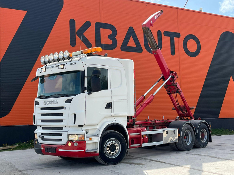 Scania R 480 6x2 HIAB 20 ton / L=5200 mm - Мултилифт с кука камион: снимка 2 Scania R 480 6x2 HIAB 20 ton / L=5200 mm - Мултилифт с кука камион: снимка 2