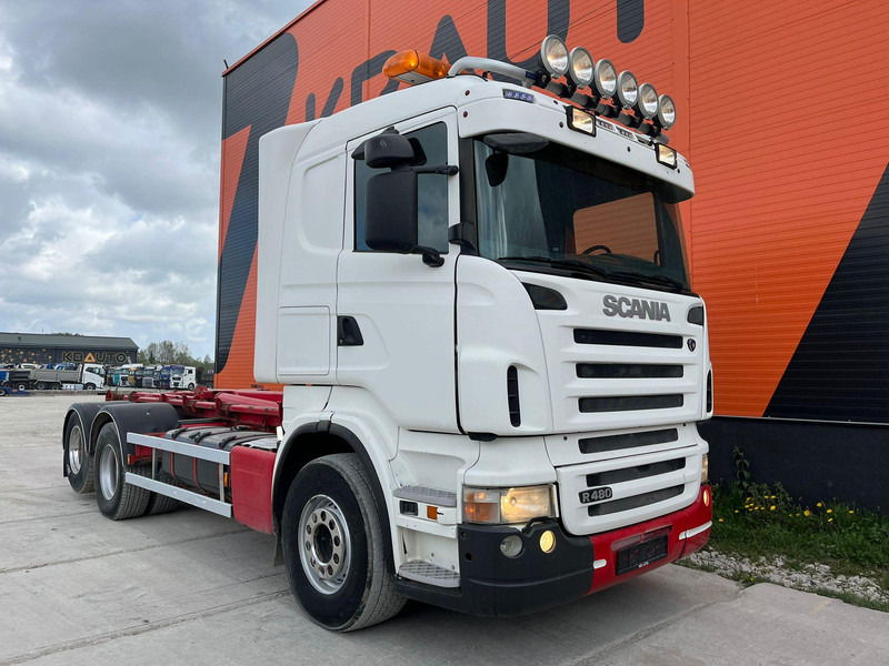 Scania R 480 6x2 HIAB 20 ton / L=5200 mm - Мултилифт с кука камион: снимка 4 Scania R 480 6x2 HIAB 20 ton / L=5200 mm - Мултилифт с кука камион: снимка 4
