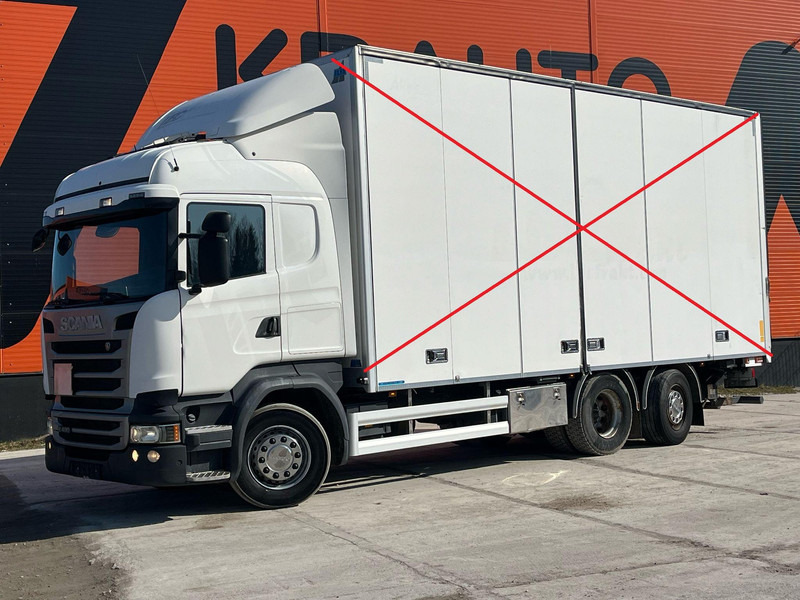 Scania R 490 6x2*4 RETARDER / BOX L=7364 mm - Шаси кабина: снимка 1 Scania R 490 6x2*4 RETARDER / BOX L=7364 mm - Шаси кабина: снимка 1
