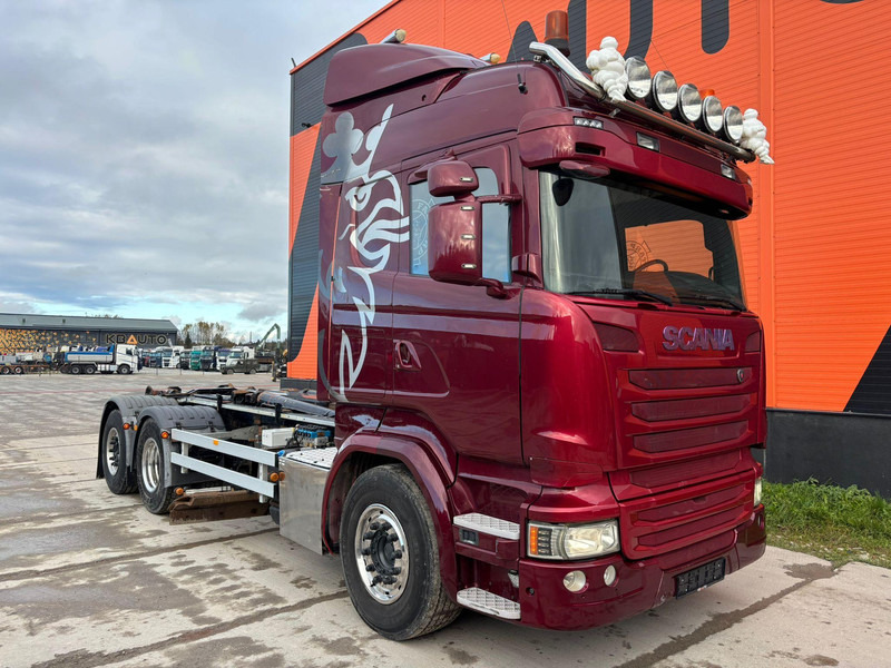 Scania R 490 6x2*4 UNDERBODY SCRAPER / RETARDER / PALIFT L=5400 mm - Мултилифт с кука камион: снимка 4 Scania R 490 6x2*4 UNDERBODY SCRAPER / RETARDER / PALIFT L=5400 mm - Мултилифт с кука камион: снимка 4