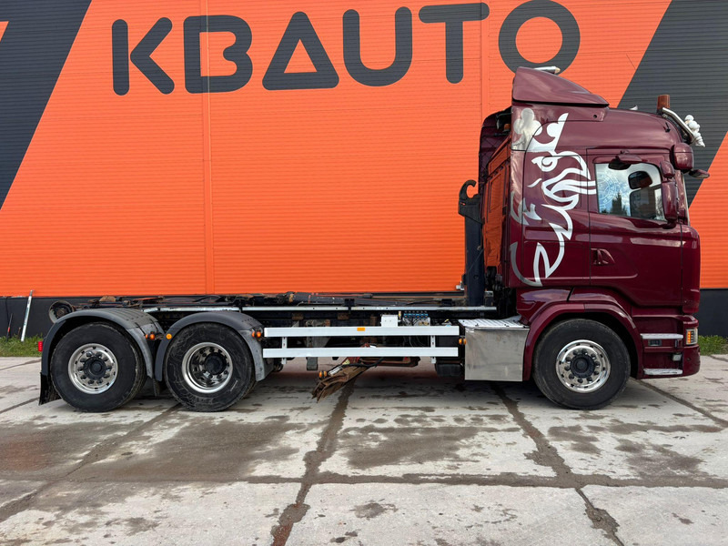 Scania R 490 6x2*4 UNDERBODY SCRAPER / RETARDER / PALIFT L=5400 mm - Мултилифт с кука камион: снимка 5 Scania R 490 6x2*4 UNDERBODY SCRAPER / RETARDER / PALIFT L=5400 mm - Мултилифт с кука камион: снимка 5