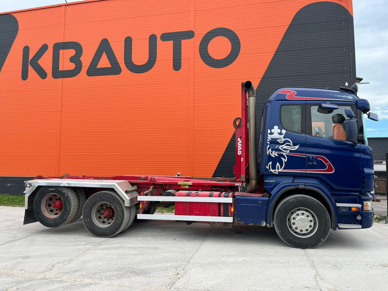 Scania R 500 6x2 JOAB 20 ton / L=5200 mm - Мултилифт с кука камион: снимка 5 Scania R 500 6x2 JOAB 20 ton / L=5200 mm - Мултилифт с кука камион: снимка 5