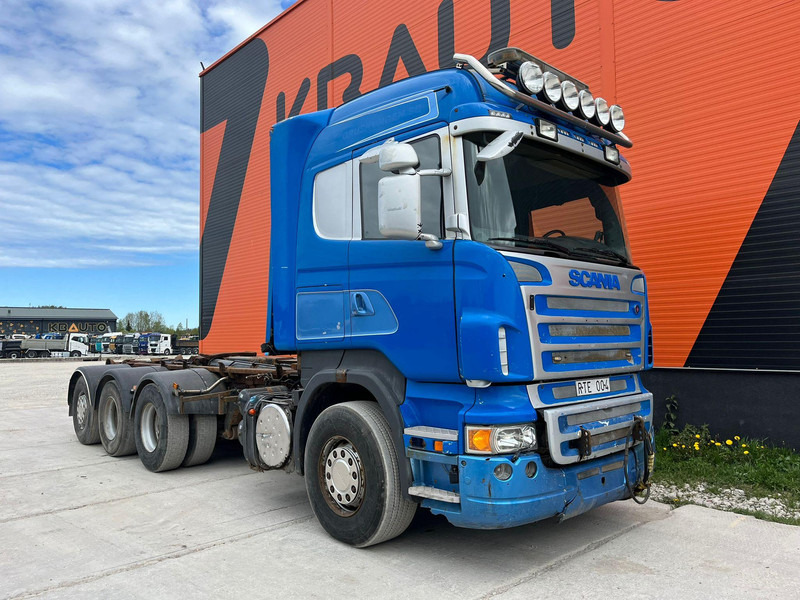 Scania R 500 8x4*4 HIAB 24 ton / L=5800 mm - Мултилифт с кука камион: снимка 3 Scania R 500 8x4*4 HIAB 24 ton / L=5800 mm - Мултилифт с кука камион: снимка 3