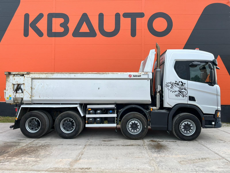 Scania R 500 8x4 REATARDER / FULL STEEL / BOX L=5598 mm - Самосвал камион: снимка 5 Scania R 500 8x4 REATARDER / FULL STEEL / BOX L=5598 mm - Самосвал камион: снимка 5