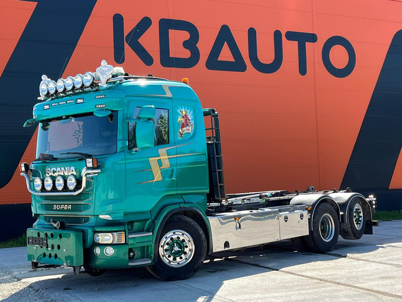 Scania R 520 6x2*4 JOAB L 20 ton / L=5200 mm / RETARDER - Мултилифт с кука камион: снимка 1 Scania R 520 6x2*4 JOAB L 20 ton / L=5200 mm / RETARDER - Мултилифт с кука камион: снимка 1