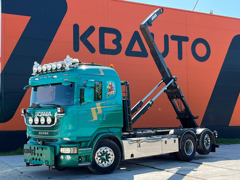 Scania R 520 6x2*4 JOAB L 20 ton / L=5200 mm / RETARDER - Мултилифт с кука камион: снимка 2 Scania R 520 6x2*4 JOAB L 20 ton / L=5200 mm / RETARDER - Мултилифт с кука камион: снимка 2