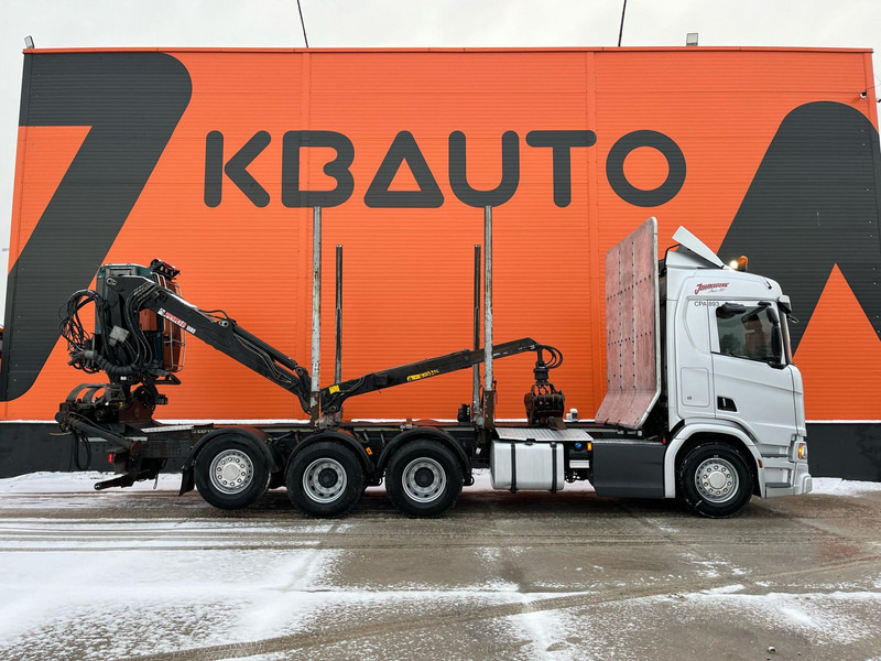 Scania R 520 8x4*4 RETARDER - Камион за дърва, Камион с кран: снимка 5 Scania R 520 8x4*4 RETARDER - Камион за дърва, Камион с кран: снимка 5