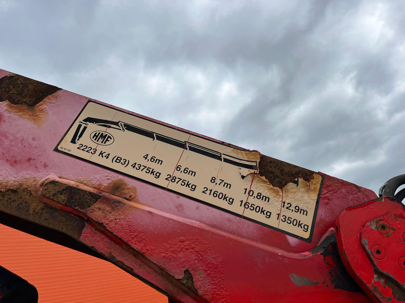 Бордови камион, Камион с кран Scania R 560 6x2 HMF2220 K4 / RETARDER: снимка 10