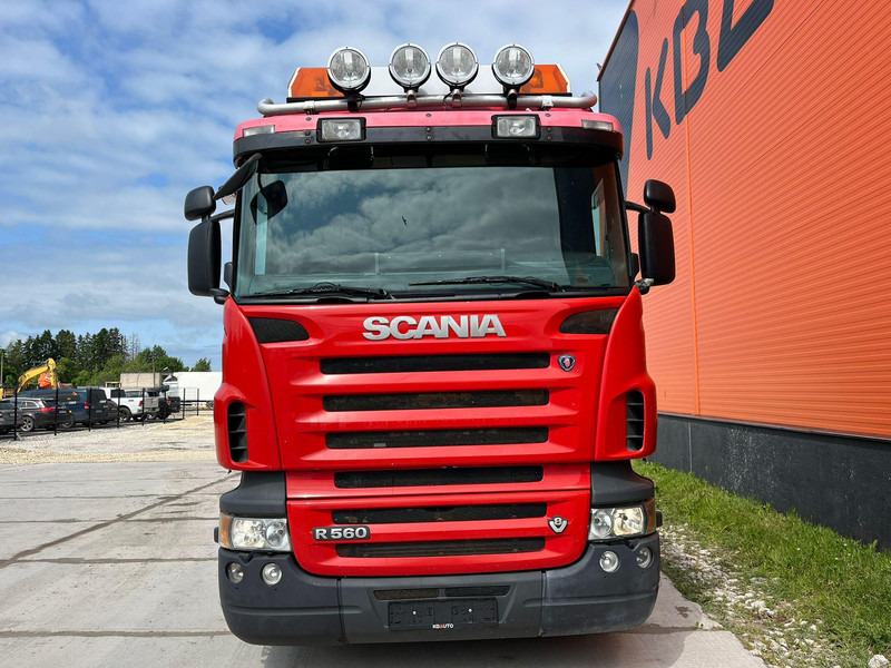 Scania R 560 6x2 HMF2220 K4 / RETARDER - Бордови камион, Камион с кран: снимка 3 Scania R 560 6x2 HMF2220 K4 / RETARDER - Бордови камион, Камион с кран: снимка 3