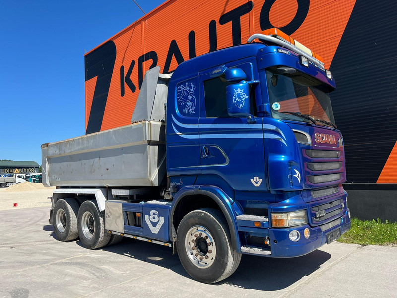 Scania R 560 6x4 RETARDER / FULL STEEL / BIG AXLES / BOX L=4563 mm - Самосвал камион: снимка 4 Scania R 560 6x4 RETARDER / FULL STEEL / BIG AXLES / BOX L=4563 mm - Самосвал камион: снимка 4