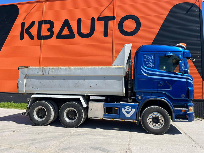 Scania R 560 6x4 RETARDER / FULL STEEL / BIG AXLES / BOX L=4563 mm - Самосвал камион: снимка 5 Scania R 560 6x4 RETARDER / FULL STEEL / BIG AXLES / BOX L=4563 mm - Самосвал камион: снимка 5