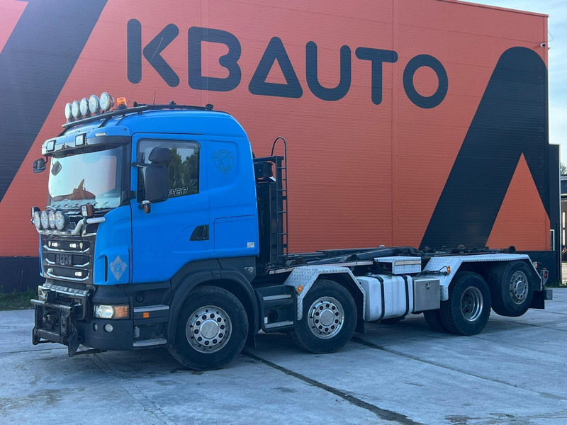 Scania R 560 8x2*6 HYVALIFT L=6000 mm - Мултилифт с кука камион: снимка 1 Scania R 560 8x2*6 HYVALIFT L=6000 mm - Мултилифт с кука камион: снимка 1