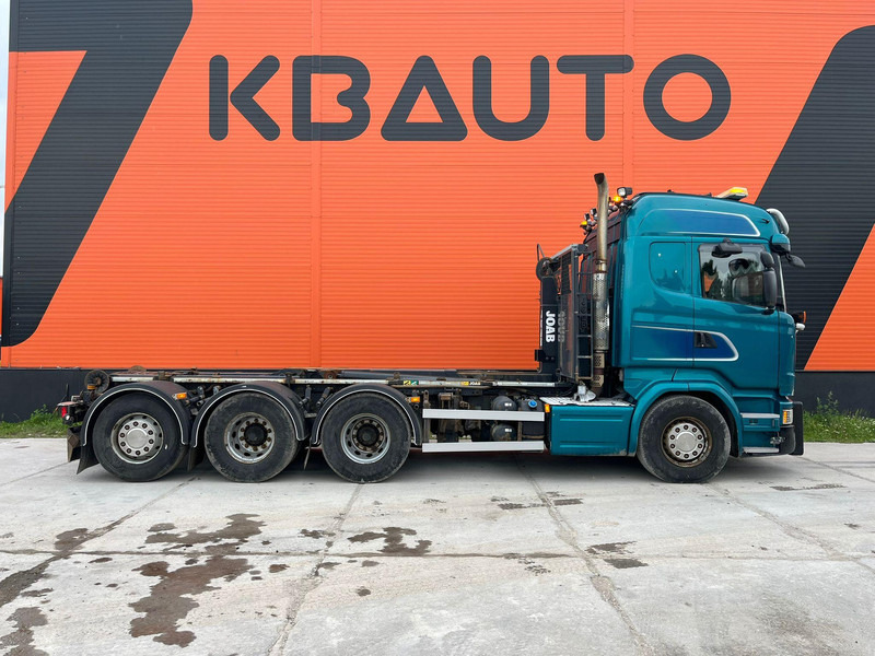 Scania R 580 8x4*4 JOAB L 24 ton / L=5750 mm - Мултилифт с кука камион: снимка 5 Scania R 580 8x4*4 JOAB L 24 ton / L=5750 mm - Мултилифт с кука камион: снимка 5
