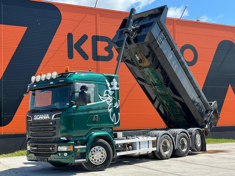 Scania R 580 8x4*4 RETARDER / BOX L=6092 mm - Самосвал камион: снимка 2 Scania R 580 8x4*4 RETARDER / BOX L=6092 mm - Самосвал камион: снимка 2