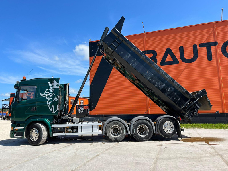 Самосвал камион Scania R 580 8x4*4 RETARDER / BOX L=6092 mm: снимка 9