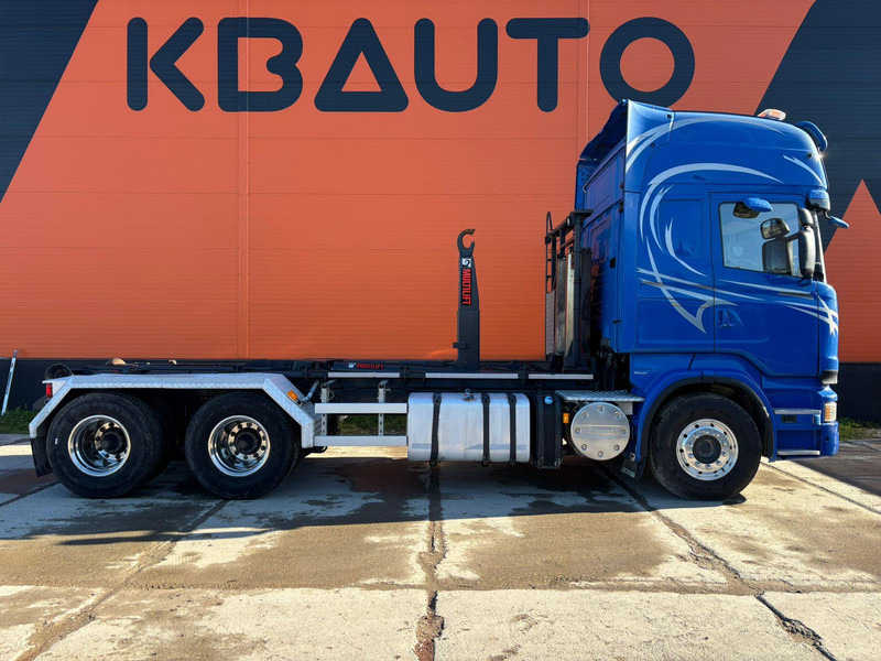 Scania R 620 6x4 MULTILIFT 20 ton / L=5400 mm / RETARDER - Мултилифт с кука камион: снимка 5 Scania R 620 6x4 MULTILIFT 20 ton / L=5400 mm / RETARDER - Мултилифт с кука камион: снимка 5