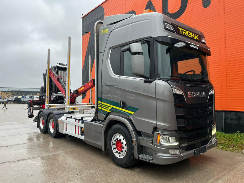 Scania R 650 6x4 RETARDER - Камион за дърва, Камион с кран: снимка 4 Scania R 650 6x4 RETARDER - Камион за дърва, Камион с кран: снимка 4