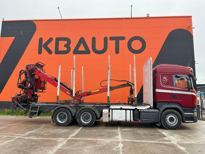 Scania R 730 6x4 RETARDER / BIG AXLES - Камион за дърва, Камион с кран: снимка 5 Scania R 730 6x4 RETARDER / BIG AXLES - Камион за дърва, Камион с кран: снимка 5