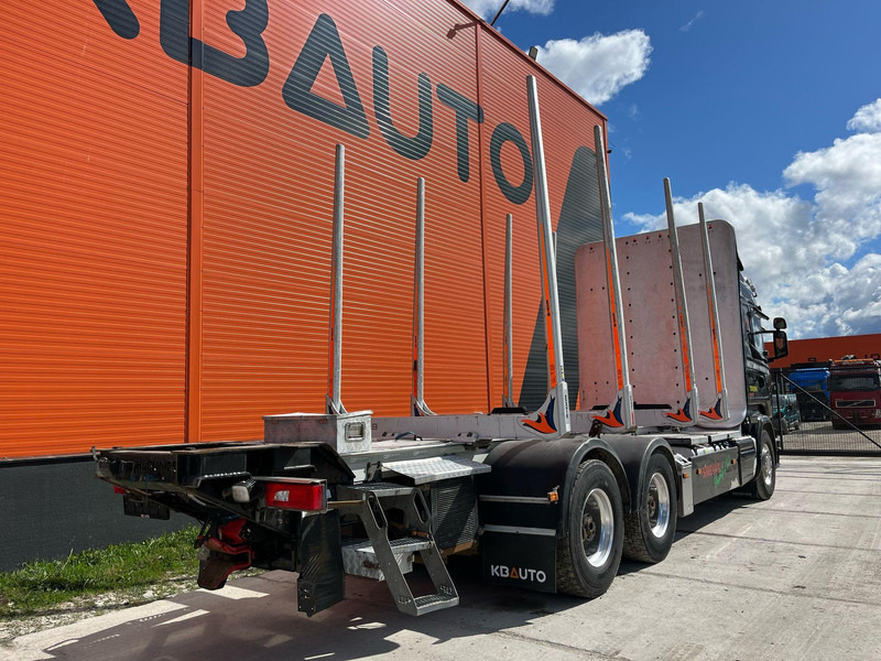 Камион за дърва, Камион с кран За превоз на дървесина Scania R 730 6x4 RETARDER: снимка 6