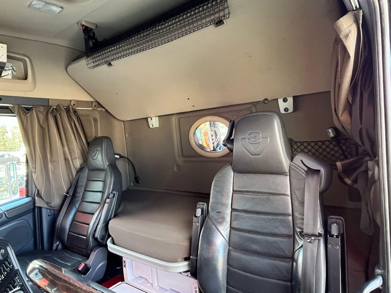 Камион за дърва, Камион с кран За превоз на дървесина Scania R 730 6x4 RETARDER: снимка 18