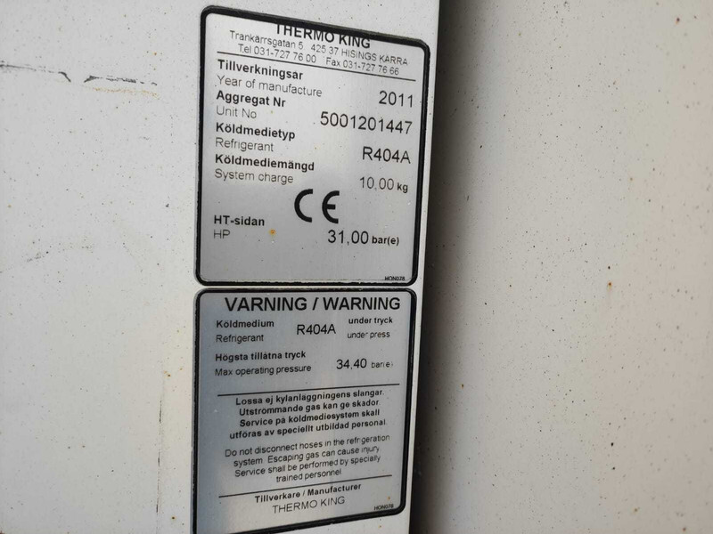 THERMO KING SLX SPECTRUM REFRIGERATION UNIT / KÜLMASEADE - Каросерия - рефрижератор: снимка 4 THERMO KING SLX SPECTRUM REFRIGERATION UNIT / KÜLMASEADE - Каросерия - рефрижератор: снимка 4