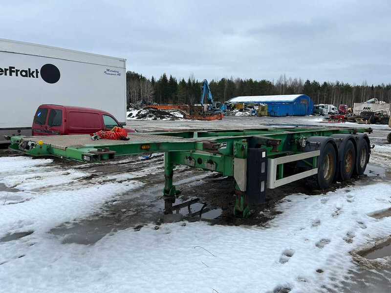 TURBO'S HOET 0C/3AT - Контейнеровоз/ Сменна каросерия полуремарке: снимка 1 TURBO'S HOET 0C/3AT - Контейнеровоз/ Сменна каросерия полуремарке: снимка 1