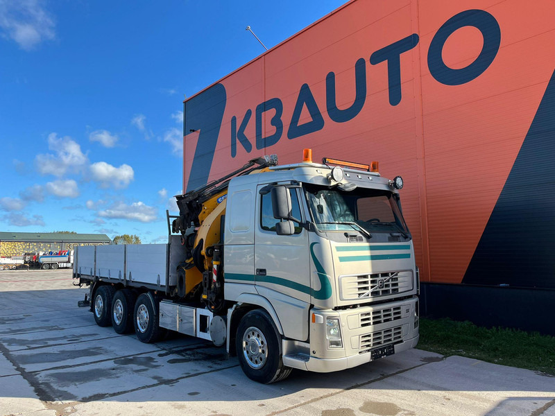 Volvo FH 12 460 8x4*4 EFFER 550/6S YEAR 2006 + JIB + WINCH / PLATFORM L= 6244 mm - Бордови камион, Камион с кран: снимка 4 Volvo FH 12 460 8x4*4 EFFER 550/6S YEAR 2006 + JIB + WINCH / PLATFORM L= 6244 mm - Бордови камион, Камион с кран: снимка 4