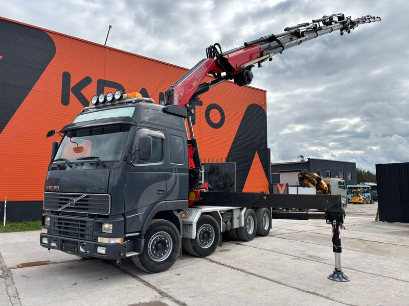 Volvo FH 12 460 8x4 FASSI F950AXP.26 YEAR 2008 ! + JIB + WINCH - Бордови камион, Камион с кран: снимка 1 Volvo FH 12 460 8x4 FASSI F950AXP.26 YEAR 2008 ! + JIB + WINCH - Бордови камион, Камион с кран: снимка 1