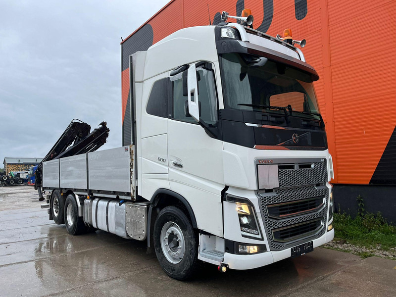 Volvo FH 16 600 6x2*4 HIAB 166E-5 HIPRO / PLATFORM L=6309 mm - Бордови камион, Камион с кран: снимка 4 Volvo FH 16 600 6x2*4 HIAB 166E-5 HIPRO / PLATFORM L=6309 mm - Бордови камион, Камион с кран: снимка 4