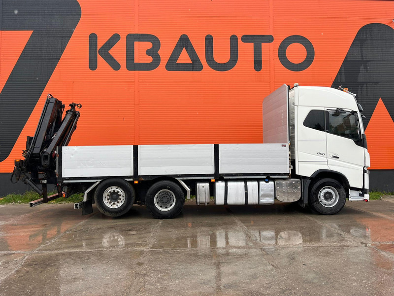 Volvo FH 16 600 6x2*4 HIAB 166E-5 HIPRO / PLATFORM L=6309 mm - Бордови камион, Камион с кран: снимка 5 Volvo FH 16 600 6x2*4 HIAB 166E-5 HIPRO / PLATFORM L=6309 mm - Бордови камион, Камион с кран: снимка 5