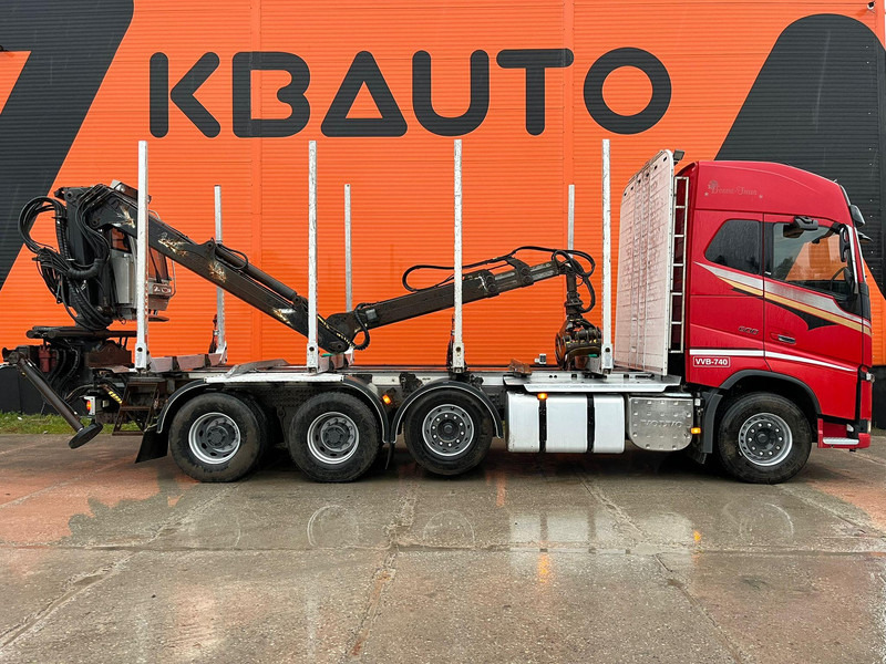 Volvo FH 16 600 8x4/4 FRESH TÜV - Камион за дърва, Камион с кран: снимка 5 Volvo FH 16 600 8x4/4 FRESH TÜV - Камион за дърва, Камион с кран: снимка 5