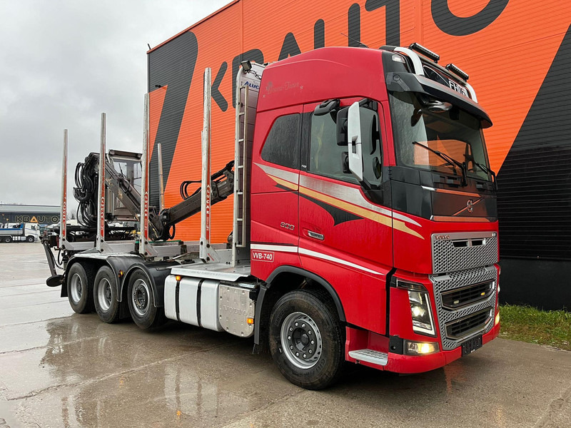 Volvo FH 16 600 8x4/4 FRESH TÜV - Камион за дърва, Камион с кран: снимка 4 Volvo FH 16 600 8x4/4 FRESH TÜV - Камион за дърва, Камион с кран: снимка 4